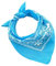 Bandana aus 100% Baumwolle, 3/5/10er-Set, für Damen, Herren, Kinder, Unisex, einfarbig und/oder mit Paisley-Muster, Artikelnummer A644, türkis, Set 1 pz