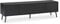 HOMN LIVING Mueble TV Lluvia 4 Puertas Color Negro, 160 cm (Ancho) 40 cm (Profundo) 45 cm (Altura)