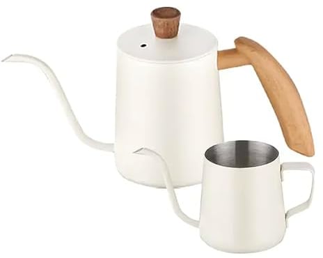GB Commerce Pour Over Kettle Gooseneck Kettle Hand Drip Coffee Tea Pot Long Narrow Spout Stainless Steel 600 ML