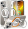 OLHAOMAO für iPhone 13 Hülle für MagSafe [ mit kameraschutz] Hülle für iPhone 13 Case 360° Magnetisch Ring Ständer Handyhülle für iPhone 13 Hülle Transparent Ultra Dünn schutzhülle, Clear