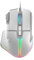MARSGAMING MM-XT, Mouse Gaming RGB, Design Ergonomico Appoggia Pollice, Sensore Ottico 12800DPI, 9 Pulsanti Configurabili, Switch Huano, Software Controllo, Compatibilità Multipiattaforma, Bianco