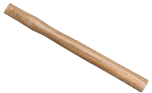 CoCud Hammer Handle Replacement, 37cm/15 Oak Wood Flat Comfort Grip Wooden - (Applications: for Hatchet Hammer Oval Eye)