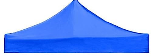 Baldachin-Zeltabdeckung, Blau, Quadratisch, Faltbar, Regenfest, Sonnenschutz-Stoffabdeckung für den Außenbereich