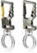 flintronic 2PCS Metal Keychain Carabiner, Detachable Key Ring Quick Release Keychain, Car Key Chain, Metal Keyring, Bottle Opener Keychain for Men