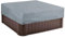 Quadrata Copertura Vasca Idromassaggio,Impermeabile Copertura Piscina Fuori Terra per Esterna,Copertura per Vasca da Bagno Piscina,Telo Copri Quadrato per Spa Giardino (Size:210x210x30cm,Color:Gray)