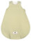 Julius Zöllner Babyschlafsack gefüttert Musselin 2,5 TOG Gr. 62/68 | 100% Baumwollmusselin | Oeko-TEX Standard 100 | Lime