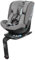 Inglesina Halley Pro, Negro, Silla de Coche Giratoria 360° ISOFIX, de 0 a 12 Años (40-150 cm), Reclinable y Transpirable, Homologada ECE R129/03
