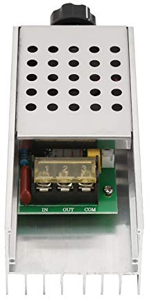 Oumefar AC 220V Elektromotor Drehzahlregler SCR Elektrischer Spannungsregler 6000W Motordrehzahlregler Gouverneur Dimmer Thermostat Drehzahlregler