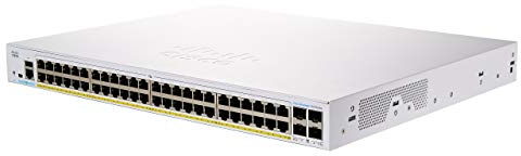 Cisco Business CBS250-48P-4X Smart Switch | 48 porte GE | PoE |4x10G SFP+ | Limited Lifetime Protection (CBS250-48P-4X)