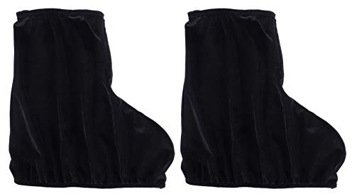 BESPORTBLE 1 Paar Eislaufschuh-Überzug, elastischer Rollschuh-Schuhschutz, Skating-Zubehör für Hockeyschlittschuhe, Eiskunstlaufschuhe, Eiskunstlaufschuhe, schwarz XXL
