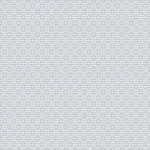 Galerie G56598 TexStyle Collection, Greek Key Design Wallpaper, Silver, 10m x 53cm
