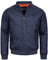 Indicode Herren Jacke Clavell Übergangsjacke Steppjacke Daunenjacken-Optik Navy S
