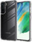 iCatchy Case Compatible with Samsung Galaxy S21 FE, Anti-Scratch Clear Back Shockproof Silicone Bumper Cover