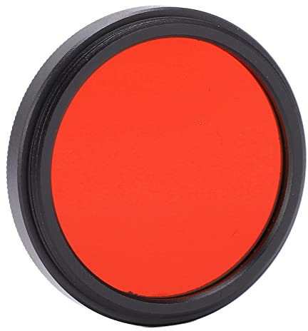 Sxhlseller 37mm Full Color Lens Filter with Storage Box, Red/Green/Blue/Orange/Yellow Filter for SLR Cameras, Colored Filter for Photography, Camera Accessories(Orange)