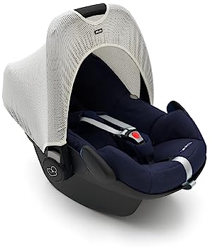 Dooky Hoody, visiera/ombrellone per seggiolino auto, passeggino e passeggino (con protezione UV ottimale 40+, tutte le età 0+, adatto alla maggior parte delle marche, lavabile), linea