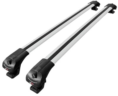 ACPA AUTO Kompatibel mit Dacia Duster (HS) Post-Facelift 2014-2017 ACE-1 Relingträger Dachträger Auto Gepäckträger Grau Aluminium 2 Stangen