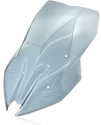 Wind Abweiser Moto Motorrad Windschutzscheibe Windschutzscheibe Windschutz Deflector Protector Screen Visier mit Schrauben für BMW F900XR F900 XR 2020 2021 Motorrad Windschild (Farbe : Smoke)
