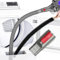Sealegend Kit di pulizia per bocchetta dell'asciugatrice, 2 pezzi, compatibile con modelli Dyson V7, V8, V10, V11, V15 o superiori, spazzola per pelucchi, spazzola flessibile e lunga