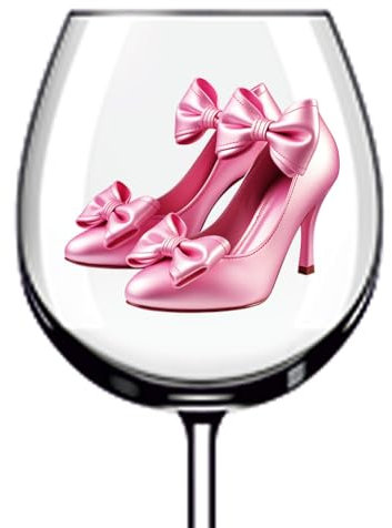 12x Barbie Shoes Tumbler Wine Glass Bottle Vinyl Sticker Decals m845
