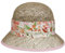 Seeberger Miavona Seegrashut Strohhut Sommerhut Sonnenhut Damenhut Strandhut Gartenhut (S (54-55 cm) - rosa)