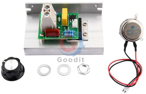 AC SCR Spannungsregler Motor Drehzahlregler 10000 W AC 220 V Steuerung Dimmen Dimmer Thermostat