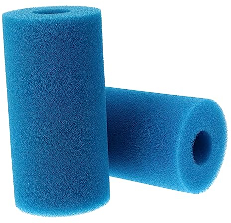 Levemolo 2pièces Filtre De Piscine Réutilisable Lot pour Nettoyage Quotidien Et Élimination des Débris De Piscine