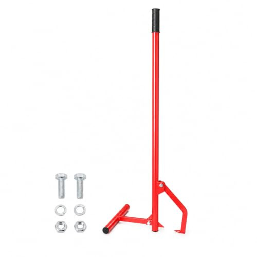 SECURA Fällheber 128 cm – Stammheber und Wendehaken für Rundholz | Stammwender und Fällhilfe aus Stahl mit 25 cm Hubhöhe für Baumstämme bis 30 cm Durchmesser und rutschfestem Griff