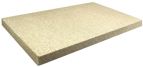 hs-kamine Vermiculite Feuerraumplatten Schamotte Ersatz Schamotte Ofenauskleidung Feuerraum Auskleidung Diverse Varianten möglich (50 x 30 x 3 cm, 1 Stück)