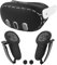 Upgraded Silicone Cover Set Compatible with Meta/Oculus Quest 3 Accessories, VR Headset Shell Protective Cover Skin, Touch Controller Grips Cover with Battery Opening and Knuckle Protector（Black）