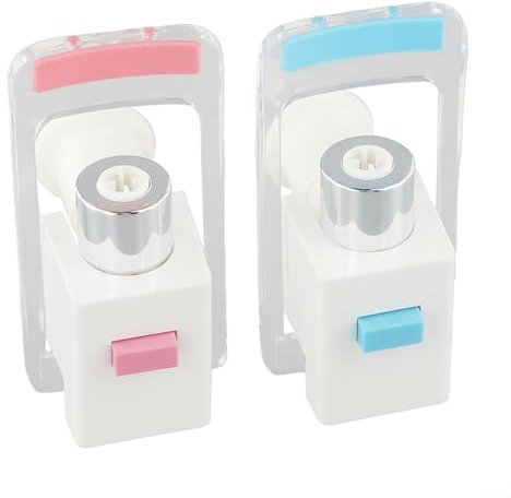 Oniissy Kalt- oder Warmwasserspender Maschine Wasserhahn Kunststoff Ausgang Schalter Ersatzteile Blau und Rot Pack Einfach zu bedienen Instal Wasserspender Wasserhahn