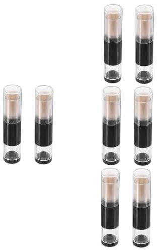 Baluue Lot De 4 Pinceaux Cosmétiques Blush Maquillage Pour Le Visage Avec Recharges Pour Fond De Teint 2 Pièces X 4