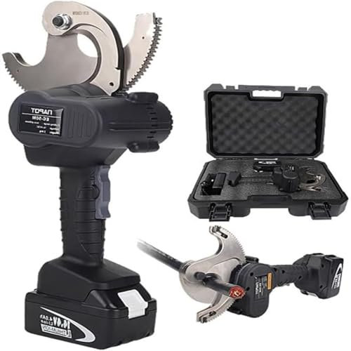 YQDDO Coupe-câble de Batterie, Coupe-câble hydraulique, Coupe-Fil électrique, Outil de Coupe de Fil à Batterie(75)