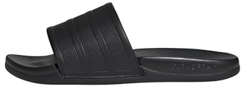 adidas Unisex-Adult Adilette Comfort 2.0, Black/Black/Carbon, 10