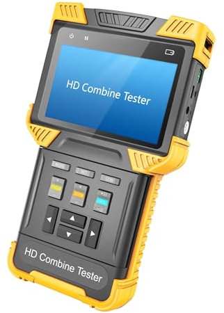 Tester per telecamere di sicurezza, DT-T71 Test Monitor HD 1080P IP CCTV Tester for telecamere di sicurezza Combina Test Monitor TDR Security Video Cam Tvi Tester Compatto e leggero