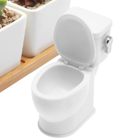 Toilet Seat Toy | Toilet Toilet | Decorative Toilet Bowl, Miniature Toilet with Rinse Buzzer, Home Furniture,