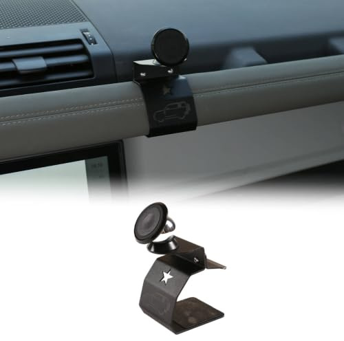 YinanIutos Support de téléphone portable pour voiture compatible avec Land Rover Defender 2020-2023 | Support de smartphone version C – Montage facile avec pince pour tableau de bord pour iPhone