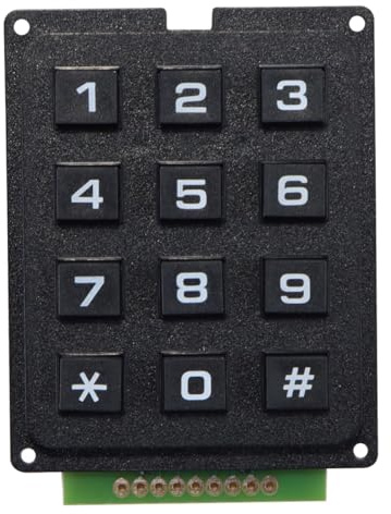 Qury Matrix Array Mechanisches Tastaturmodul mit 12 Tasten, 3 x 4 Tastaturmodul für PC, Gaming und Stream Deck