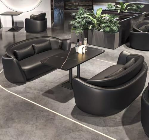 KIBONCY Kommerzielles Sofa for Bars, Bistros, Cafés, westliche Restaurants, Hot Pots und Grillplätze(O)