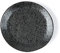 Holst Porzellan RT 321 PACK 6 Porzellan Dessertteller flach 21 cm ''Re-Active Carbon'', schwarz, 20.5 x 20.5 x 2.5 cm, 6 Einheiten