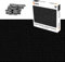 TinyYouth 1000-Piece All Black Jigsaw Puzzles for Adults, Pure Color Challenge - 70cm x 50cm, 2mm Cardboard - Difficult Puzzle Game Stress Reliever