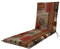 Doppler / Rollliege Living/Gartenliege Auflage/Rollliege/ca. 195 x 60 x 6 cm/Rostbraun