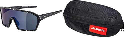 ALPINA RAM Q-LITE - Sport- & Fahrradbrille & CASE Brillenetui - Stabiles, Bruchsicheres & hochwertiges Brillenetui Für Erwachsene
