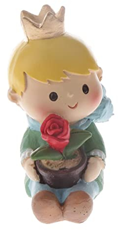 Tiuimk Bambola decorativa a forma di rosa, motivo Il Piccolo Principe, decorazione per casa e auto