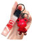 ZOIKOM Cartoon Anime Doll Cool Gradient Bear Keychain Cute Bag Anhänger Persönlichkeit Car Accessories Creative Kleines Geschenk, Grau, Einheitsgröße, Bear-Red, One size