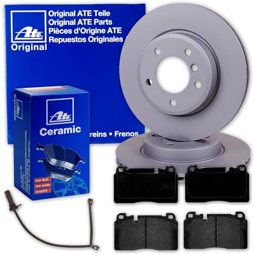 ATE Bremsscheiben 345mm + CERAMIC Beläge vorne passend für A6 A7 C7 4G