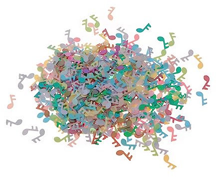 MERRYHAPY Musikalisches Konfetti Aus Papier 15g Music Notes Tischdekoration Für Musikpartys Geburtstage Hochzeits Party Zubehör