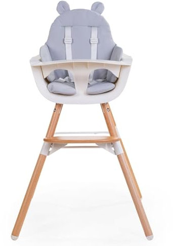 Coussin pour chaise haute déperlant Gris - Childhome