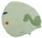 Sterntaler Spieldecke Dino Rexi - Baby Krabbeldecke aus samtig weichem Stoff - Babyspieldecke weich wattiert - mit Knisterpapier und Quietsche, pudergrün