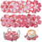 10 Stück Diamond Painting Untersetzer 5D Diamant Painting Untersetzer DIY Painting Diamond Untersetzer with Holder Dimond Painting für Anfänger Kinder Erwachsene