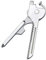 TECHZOCO Multiherramienta 6 en 1, Llavero mini multifuncional, multi herramienta Supervivencia, multi herramienta camping, Apto para destornillador estrella y plano, abrebotellas, cortador de cuerda